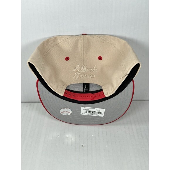 New Era Atlanta Braves Team Art 9FIFTY Hat Cap Adjustable Snapback MLB NWT - Picture 4 of 5